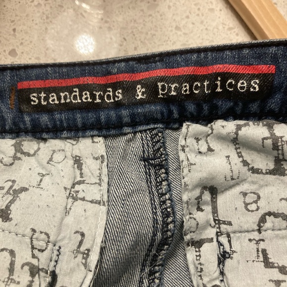 Standards and Practices Boyfriend Cuffed Jeans - Picture 2 of 7